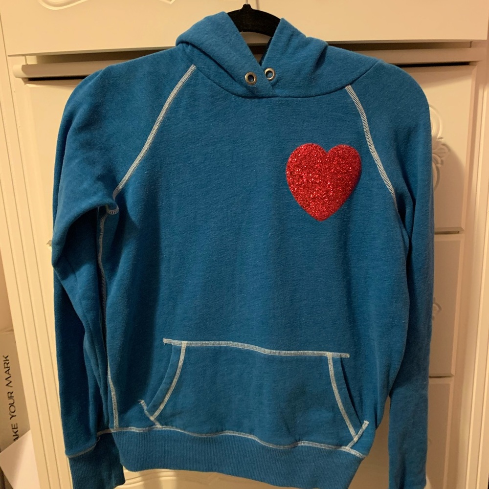 Victoria’s Secret Pink Blue Hoodie